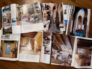 Revistas decoración, casa, campo, interiores.