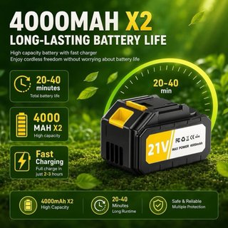 NUEVO! Soplador de Hojas Inalámbrico 98000 RPM
