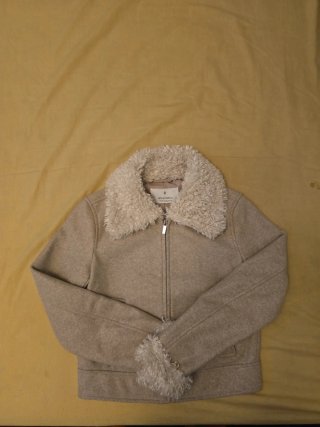 Abrigo Stradivarius Beige