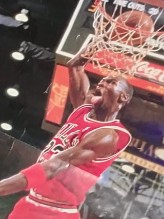 02, cartel , Poster, Michael Jordan, Chicago Bulls, 1986,  Rare 58x89 cm. Sports Illustrated Super Canasta Marketcom