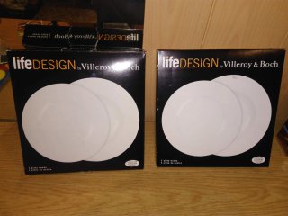 4 Platos Villeroy & Boch lifeDESIGN