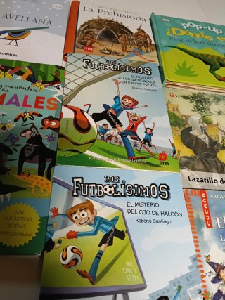 Lote libros-Cuentos 3 E. C/U