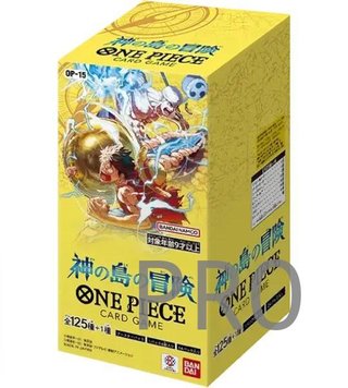 One Piece - Adventure on Kami's Islands OP15: Caja de sobres (24 Sobres) Japonés