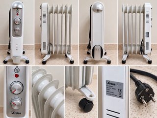 Radiador de Aceite Ardes 1500W