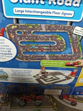Pistas puzzle Orchard Toys Giant Road 20 piezas
