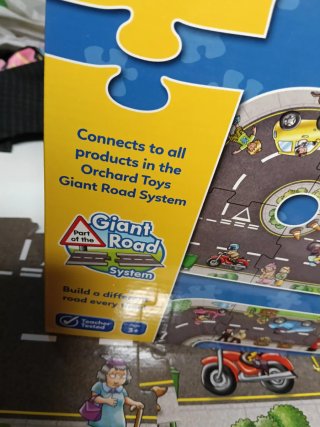 Pistas puzzle Orchard Toys Giant Road 20 piezas