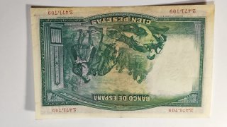 Billete 100 Pts 1931 Gonzalo Fernández de Córdoba