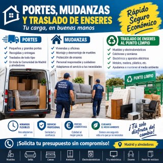 Portes y traslados  Precios economicos