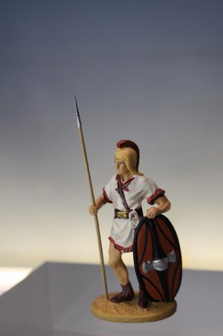 Guerrero ibero #10. 1:32. Soldados de plomo de la Antigua Roma.