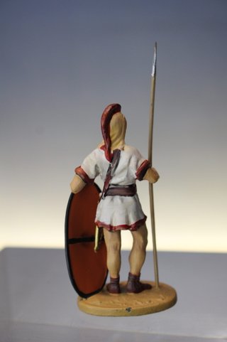 Guerrero ibero #10. 1:32. Soldados de plomo de la Antigua Roma.