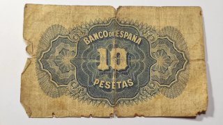 Billete 10 Pesetas Banco de España 1935