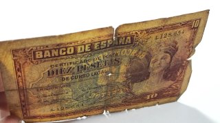 Billete 10 Pesetas Banco de España 1935
