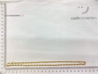 cadena oro 18k 21cm