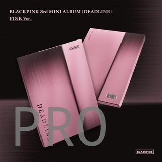 BLACKPINK - [DEADLINE] 3rd Mini Album BLACK/PINK Version - Opción: BLACK