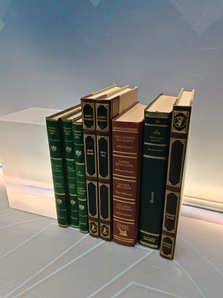 Lote 8 libros, clásicos, Premio ateneo, Grandes personajes, Readers Digest