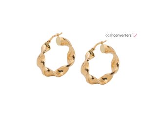 argollas oro 18k