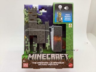 figura accion mattel minecraft warden