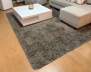 Alfombra salón gris 2,52 x 1,73 m