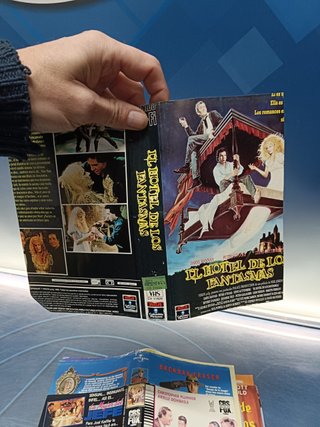 Lote 10 caratulas VHS, películas comedias, serie B, videoclub , años 80