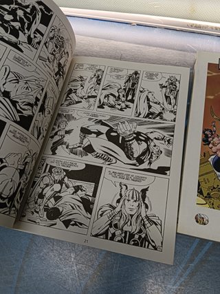 cómics , 6 tomos, IRON MAN, THOR marvel comics, El mundo