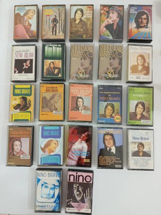 22 NINO BRAVO Cintas Cassettes ELIGE