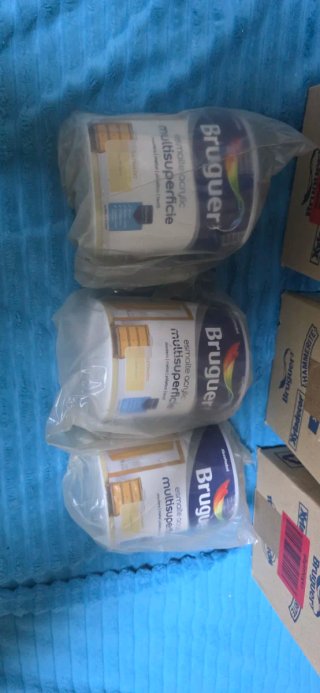3 Botes Esmalte Acrílico Bruguer Multisuperficie