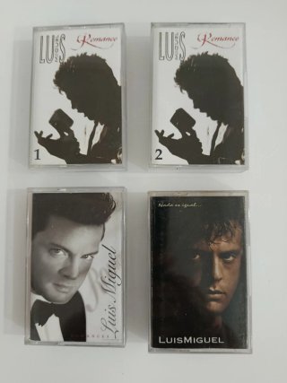 4 LUIS MIGUEL Cintas Cassettes ELIGE