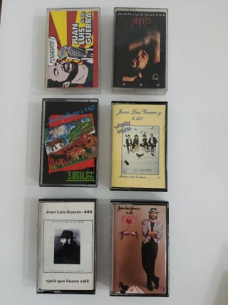 6 JUAN LUIS GUERRA Cintas Cassette ELIGE
