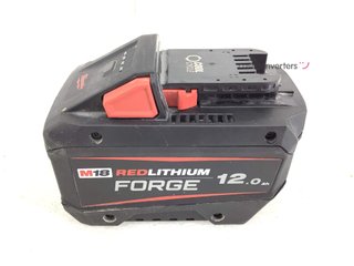 bateria milwakee redlithium forge 12.0