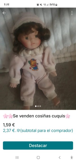 Se venden cosiñas cuquis