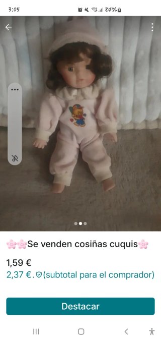 Se venden cosiñas cuquis