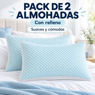 Pack de 2 Almohadas Efecto Frío