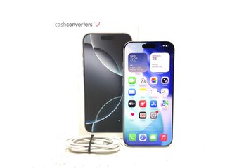 apple iphone 16 pro max 256gb