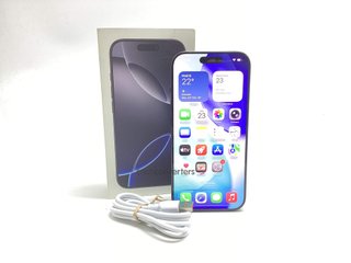 apple iphone 16 pro 256gb
