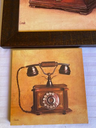 Set de 4 Cuadros Vintage