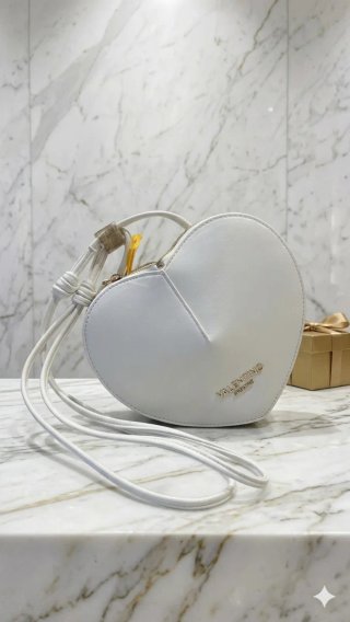Borsa a cuore Valentino Creations bianca