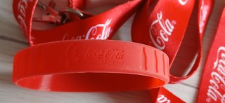 Lanyard Coca-Cola Rosso