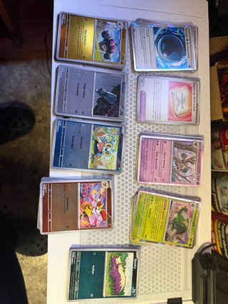 Lote de 106 Cartas Pokémon Caos Creciente