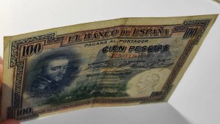 Billete 100 Pesetas 1925 Felipe II