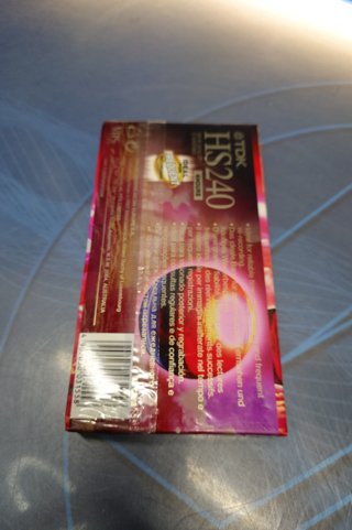 Cinta VHS TDK HS240 Nueva