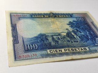 Billete 100 Pesetas 1928 Cervantes S/S