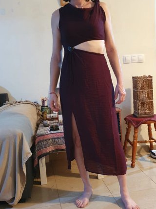 Oferta hoy!!!!Antes 12€ Vestido Midi Cut-out Zara