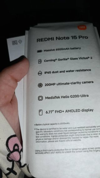 Xiaomi Redmi Note 15 Pro Negro