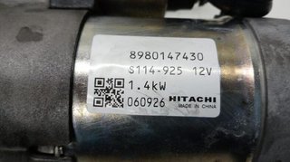 Opel 382613 8980147430 motor arranque astra h