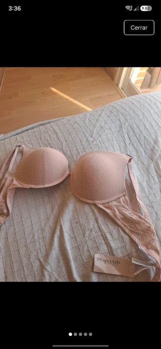 Sujetador 95C Women'S Secret, nude,con etiquetas.
