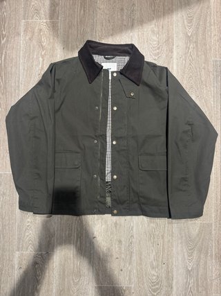 Chaqueta impermeable Green Coast estilo Barbour