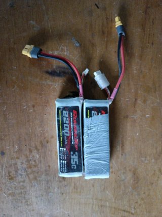 Baterías Li-Po RoaringTop 2200mAh 35C 3s