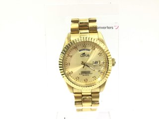 reloj pulsera caballero lotus 18857