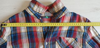 Camicia Benetton quadri 11-12 anni