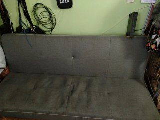 Sofá Cama Gris 3 Plazas